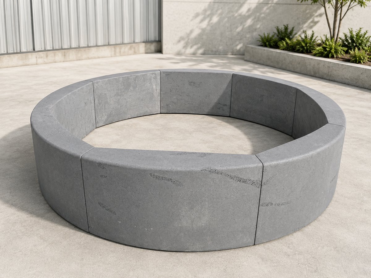 Premium stone slab close up
